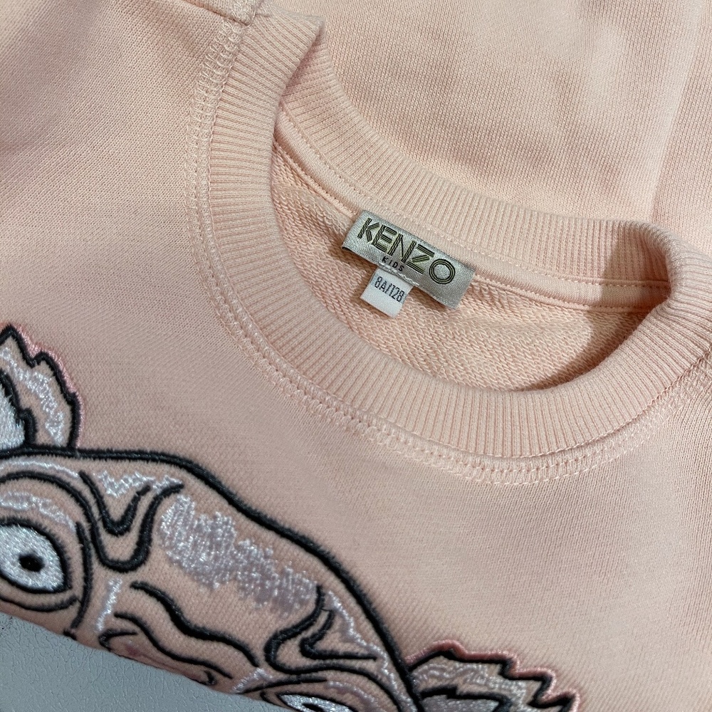 KENZO KIDS SWEATSHIRT WITH LOGO 8Y - Picture 9 of 10